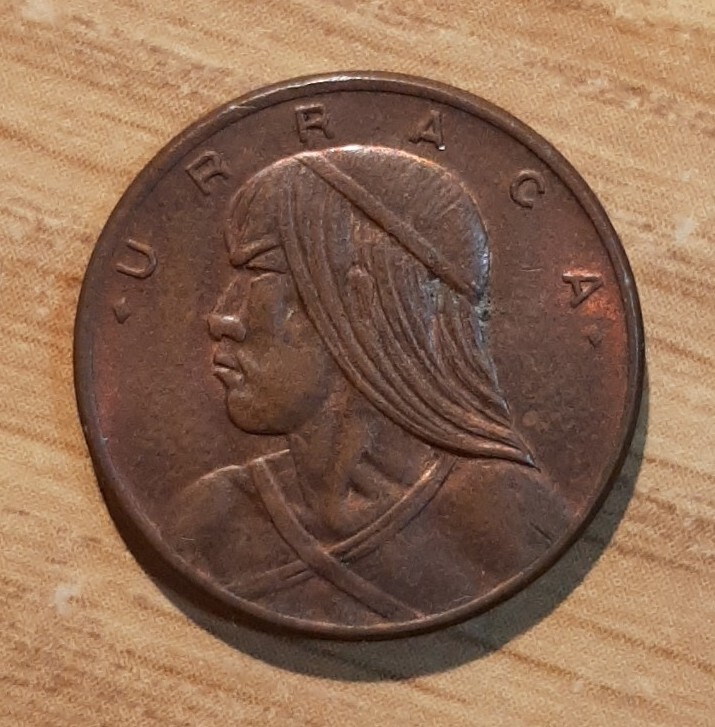 1977 PANAMA 1 CENTESIMO CHIEF URRACA | eBay
