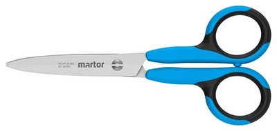 Martor 363001.00 ''Secumax 363'' Safety Scissors - Grey/Blue/Black