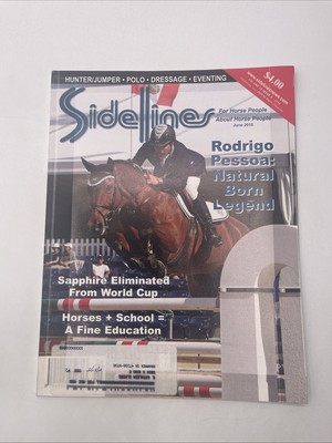 Sidelines Magazine Horse People June 2010 - Rodrigo Pessoa And Let s Fly