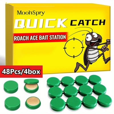 48PCS Roach ROACH COCKROACH BAIT KILLER  * FAST SHIPPING *