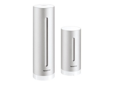 Netatmo Smart Home Weather station grey aluminium grey aluminium NBU-NWS-NIM-EU