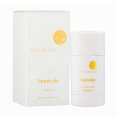 Club De Nuit White Imperiale - tuhý Deodorant - Volumen: 75 g