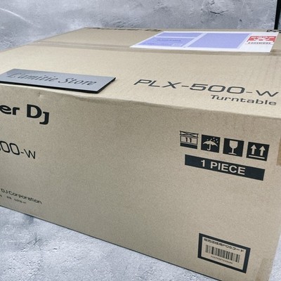 Pioneer PLX-500 Weiß Direktantrieb DJ Plattenspieler PLX500W Anfänger Japan...