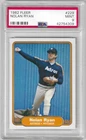 1982 Fleer Nolan Ryan #229 PSA 9 Mint Graded Baseball Card.