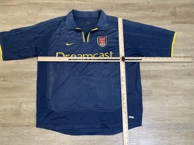 Vintage Dreamcast Arsenal 2000 Mens Sz L Third football shirt jersey **READ**