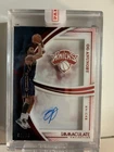 Og Anunoby Autograph Shadowbox Signatures On Card Auto Sealed Red /15 Knicks