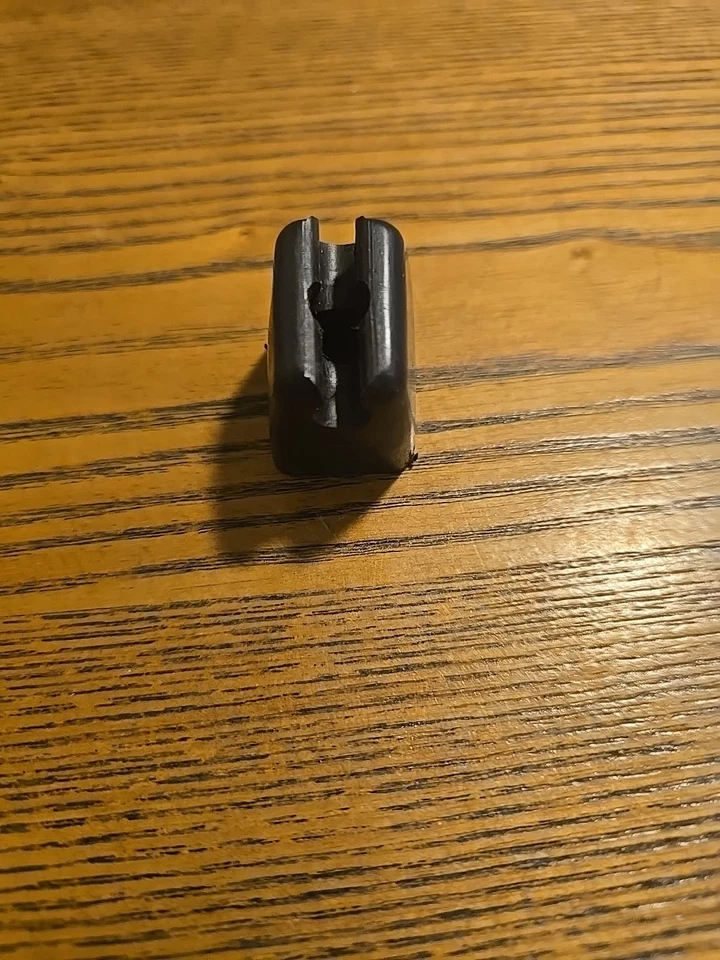 BONITO SOPORTE PARA PARASOL ORIGINAL USADO ORIGINAL PORSCHE 911 912E 930 NEGRO ALTO Foto 2 de 4