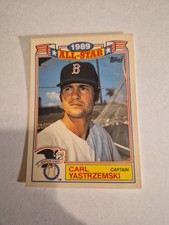 CARL YASTRZEMSKI 1990 TOPPS 1989 ALL STAR GAMS Commemorative Set #22 OF 22 