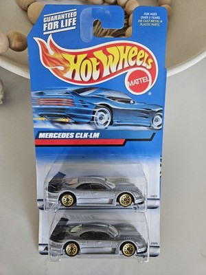 Mattel Hot Wheels Mercedes CLK-LM 1999 First Edition Series # 926 Lot of 2