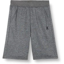 Hurley Boy's Solar Shorts Big Kids Dark Grey Heather Size Medium NWT