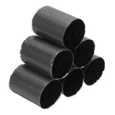 6 Rolls Latch Hook Yarn, Latch Hook Kit Yarn Hook Rugs Crochet, Black