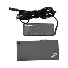 Lenovo Thinkpad USB-C Dock Type 40A9 DK1633 w/ 90W adapter and USB-C cable