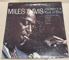 Miles Davis - Kind of Blue LP - Columbia CS 8163 1959 ORIG 6-Eye VG/VG 