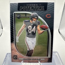 Panini Donruss Optic 2025 Hidden Potential Colston Loveland Chicago Bears Rookie