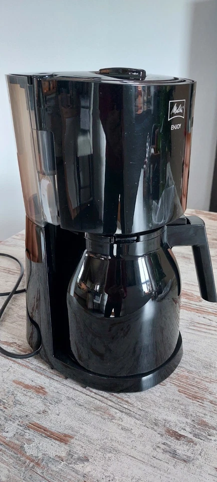 Melitta Enjoy Therm Kaffeemaschine Kaffeeautomat Schwarz 1017-06 OVP TOP Zustand - Bild 2 von 4