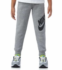Nike Little Boys' Fleece Jogger Pants Dark Grey Heather 86D948-042 Size 6 NWT