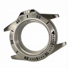 Watch Case fit ETA 2824-2 38mm Sapphire Crystal 316L Stainless Steel Boitier New