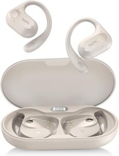 Open Ear Headphones,Wireless Bluetooth 5.3 Air Conduction Beige