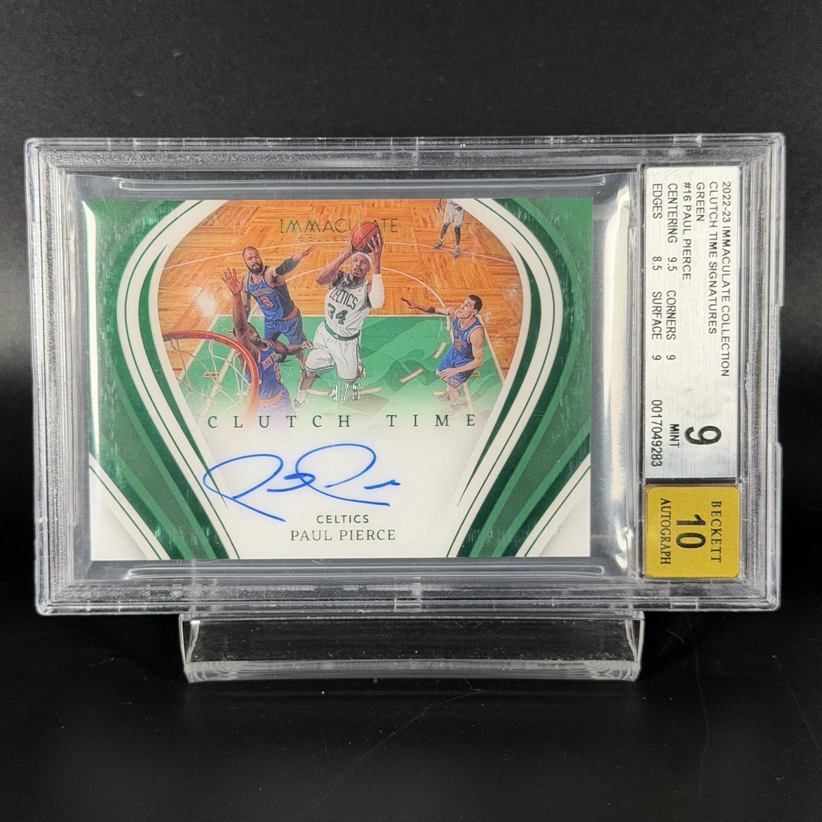 Paul Pierce Basketball Autographed Sports Trading Cards