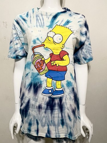 Bart Simpson ‘Squishee Brain Freeze’ Graphic Tye-Dye T-Shirt