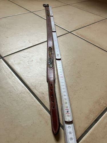 LEEGIN USA Ledergürtel Gr.70-77 Cognacbraun,2.5 m breit,Echtleder, Federnansatz - Bild 14 von 18