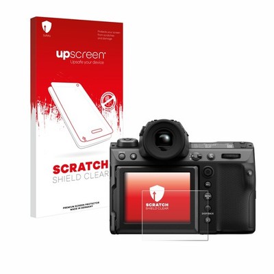 upscreen Schutz Folie für Fujifilm GFX100 II Kratzfest Anti Fingerprint Klar