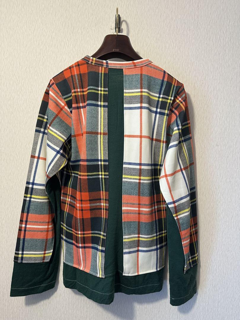 Comme des Garçons HOMME PLUS 2000 Check Knit Wool Polyester