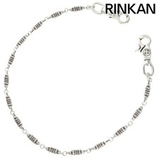 Chrome Hearts BARREL Long-T 2 Clip Long Link Silver Wallet Chain Men's 12 Used 8