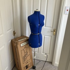 Dressmaking Adjustable Tailors Dummy Size SMALL Boxed hem marker free postage