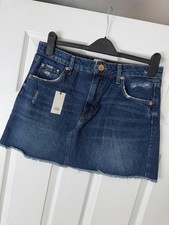 River Island Denim Mini Skirt
