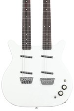 Danelectro Doubleneck Electric Guitar - White Pearl