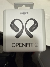 NEW - SHOKZ T920 OpenFit2 Open-Ear Buds-BLACK - BRAND NEW