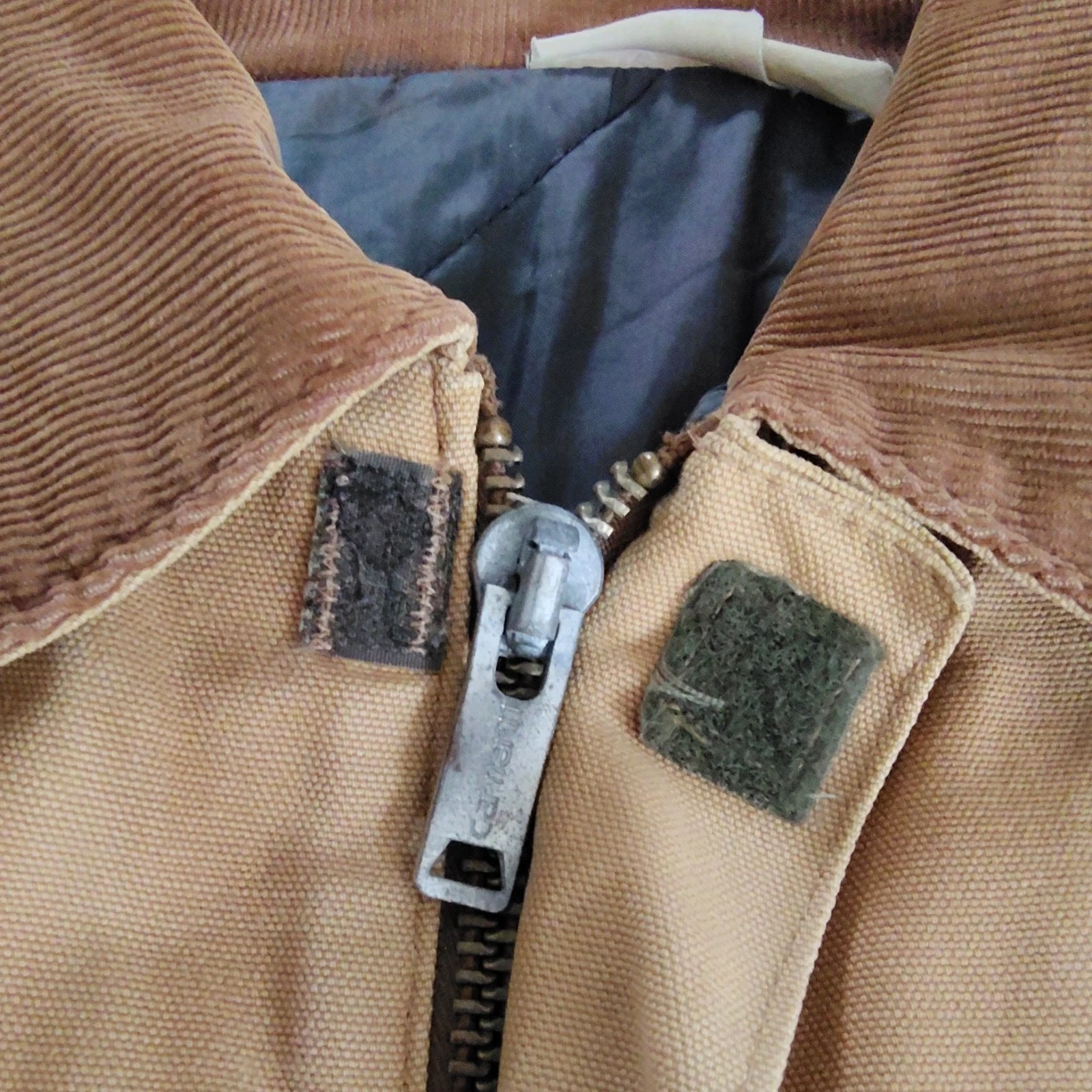 Vintage 90s Carhartt Artic C03 Quilted Brown Duck Jacket Men's XL Made in USA image 5