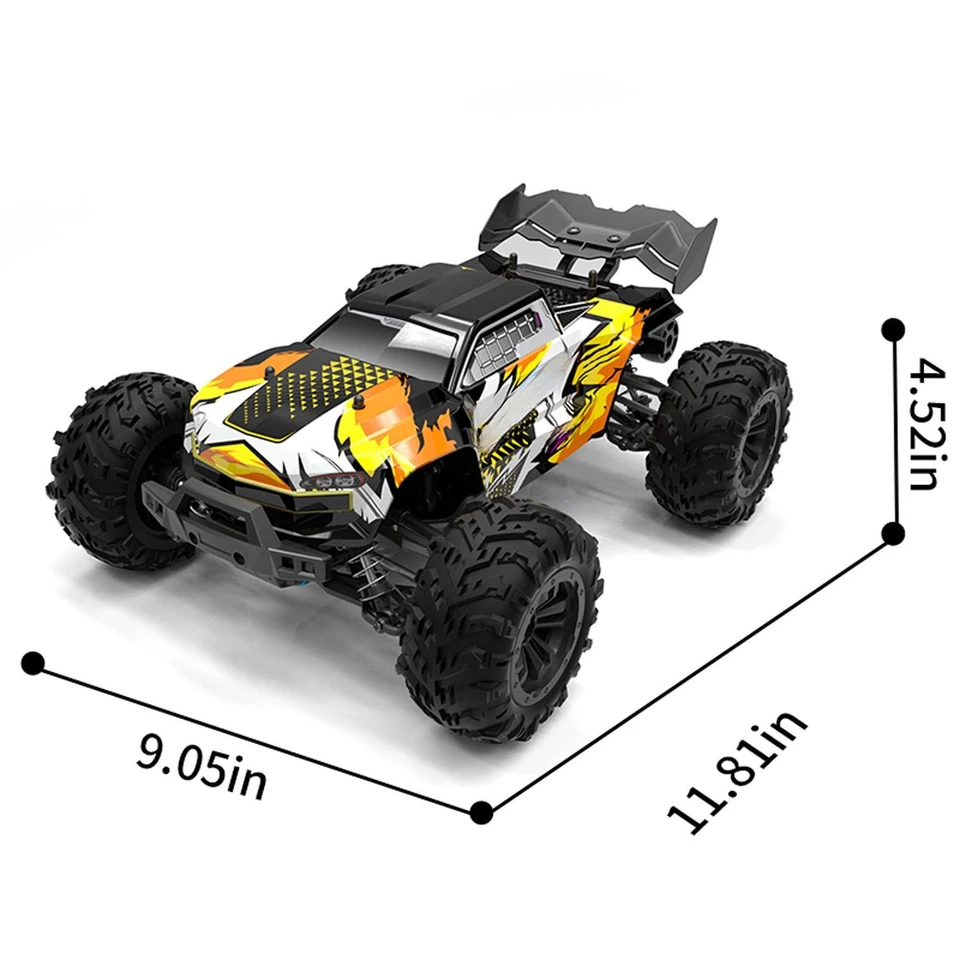 Q117 1:16 2.4Ghz RC Off Road Vehicle High Speed 70km/h  4*4 Pickup Truck RTR Car - Image 2 of 4