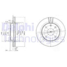 Disque de frein Chevrolet LACETTI
