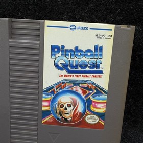 Pinball Quest (Nintendo Entertainment System, NES, 1990)  Manual
