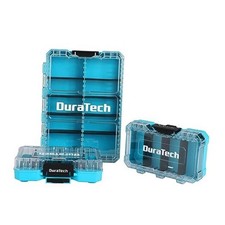 3 Pieces Small Parts Organizer, 14 Compartments, Removable Dividers, Portable