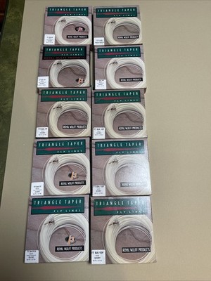 1 - PKG Royal Wulff Products Triangle Taper TT BA Multiple Weights Available