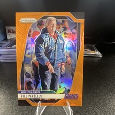 Panini Prizm 2024 Bill Parcells New York Giants Orange Prizm #221 /249