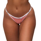 WW CLASSICS Mega Mesh Peaches/Cream 229 Cheeky Low Rise Bikini Bottom