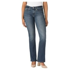 Levi's Levi Strauss Signature Women's Mid Rise Bootcut Jeans Size 16 Misses Blue
