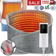 9 Modes Electric Heat Pad Heating Belt Warmer Adjustable Waist Back Pain Relief