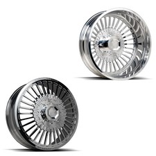 26x8.25 Luxxx Warhog PRE-11 GM PRE-19 DODGE FORGED DUALLY Wheels 8x6.5 Set of 6