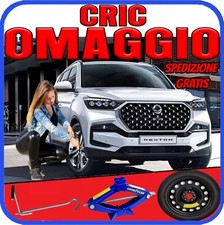 Ssangyong Rexton Space Saver Spare Wheel 18 5 Holes Jack Dot2025