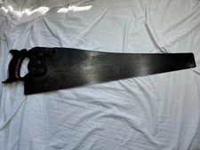 Antique H Disston And Sons D-8 26" HAND RIP SAW PRE-1928 READ