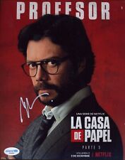 Alvaro Morte Money Heist Autograph Signed 8x10 Photo ACOA Alvaro Morte Money Heist Autograph Signed 8x10 Photo ACOA