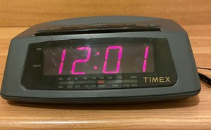 old timex alarm clock