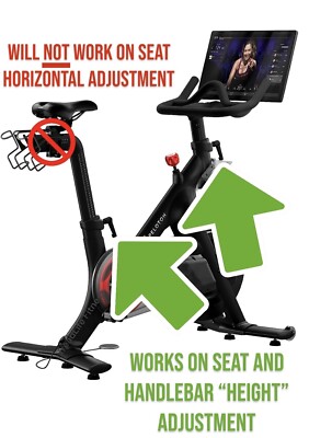 Vertical Seat Post Pin Adjustable L-Handle Lever Compatible with