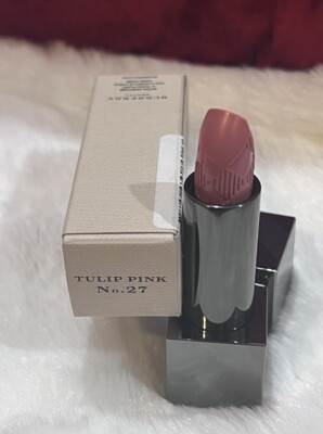 RARE Burberry Lip Cover Soft Satin Lipstick 27 TULIP PINK