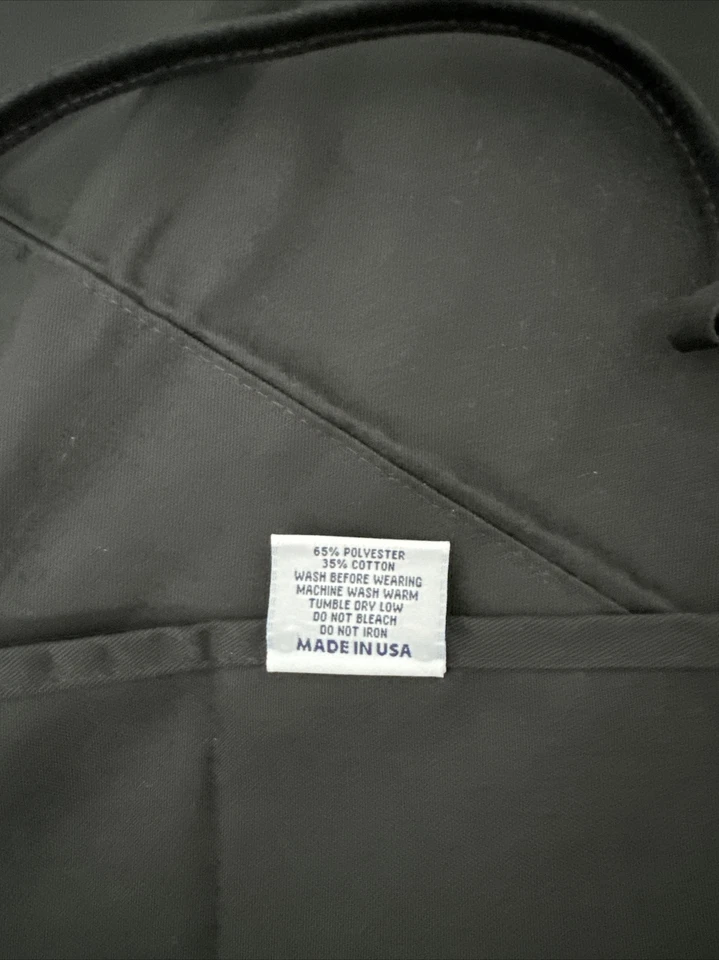 Daystar 3/4  bistro apron center divided pocket & 2 Pen Pockets Made USA - Image 2 of 4